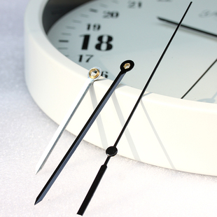 英寸时钟圆形金属时尚现代小时石英钟表挂钟客厅创意