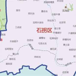 新款包头市地图图办公室挂图高防水墙壁超大装饰画定制