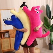 猫咪长条抱枕女生睡觉床上夹腿沙发客厅现代靠枕靠垫