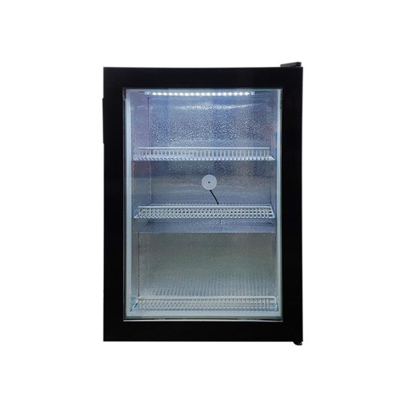 立式冷冻展示柜冰淇淋雪糕冰柜超薄单门小型冷冻柜饮料冷藏柜商用