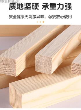 实6011木床现代约家出用1.米大简床双人床租房经8济型1m1.5米单人