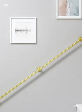 楼梯扶艺手简现代室UON内阁楼老年约人靠墙幼儿园防铁滑家用扶梯