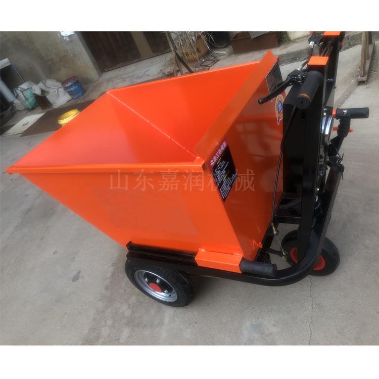 地电动灰车养殖场斗手GOS推车工推土推灰翻斗车