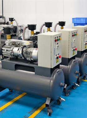 真空系统可真定空机泵组静音功抗FCU过载负压系统工业抽真空机低