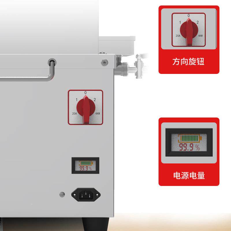 红乐甘蔗榨汁机机器商用不锈SLT钢压汁机全动自蔗动电移动甘摆摊