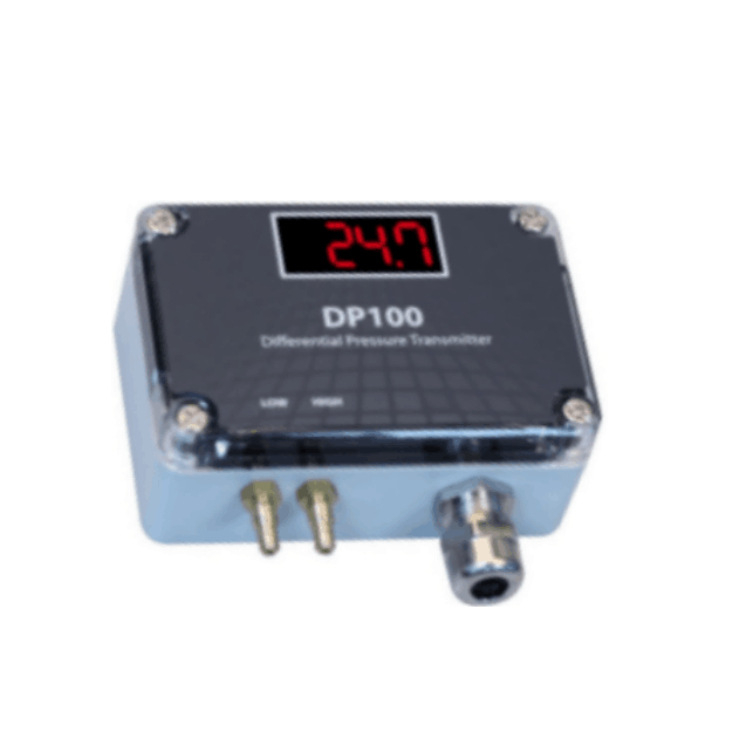 风压暖通气气体微差压变送器4-20mA 炉膛负压0-5V-10V压差传感器