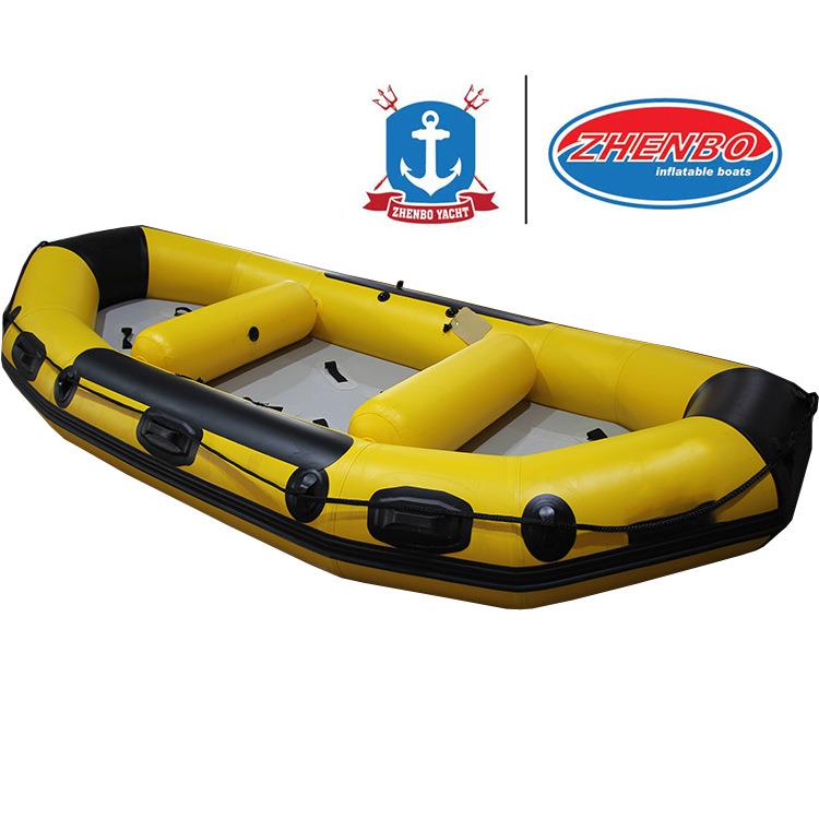 厂家漂流艇救援船皮划艇橡皮艇玻璃钢冲锋舟充气船冲锋艇