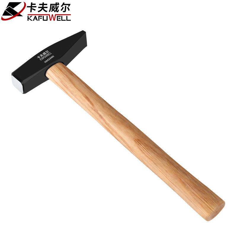 木柄钳工锤子榔头钣金锤电工锤石工锤鸭嘴锤500克ha42