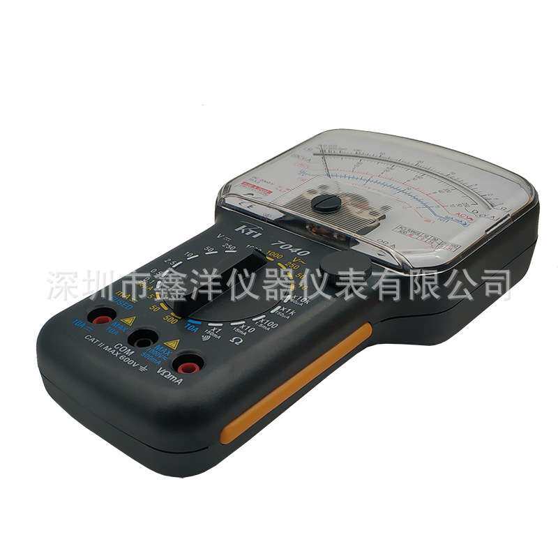 科泰指针式万用表KT7040,外观设计,机械仪表 带防摔保护套