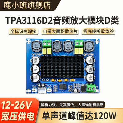 TPA3116D2音频放大模块D类