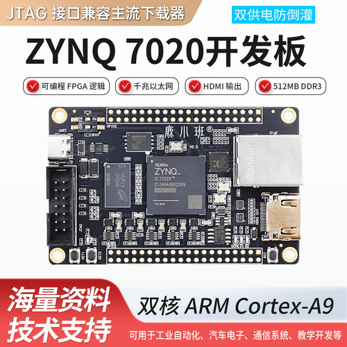 鹿小班ZYNQ7020系统嵌入式开发板