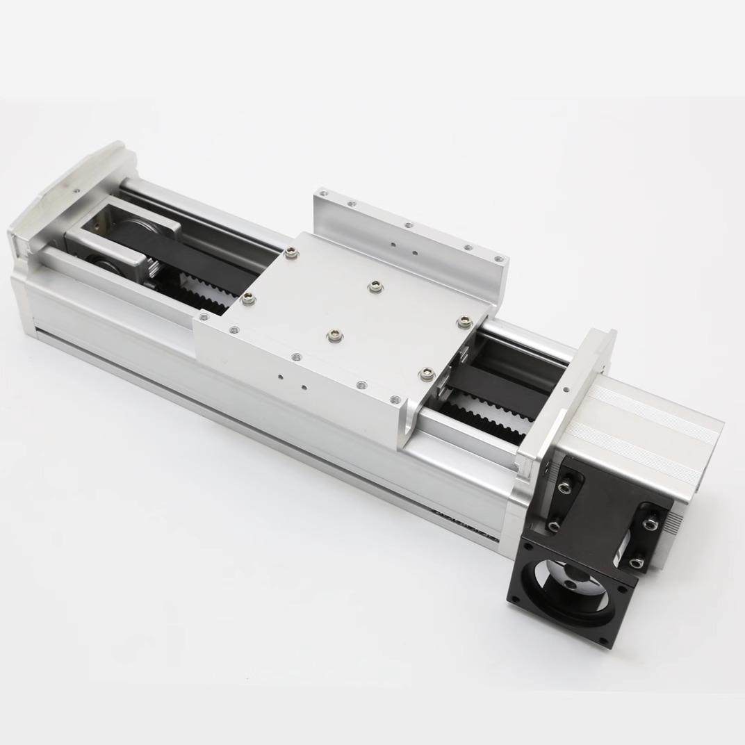 125/140/175/210/270宽重型双线轨半密封同步带直线模组工作滑台