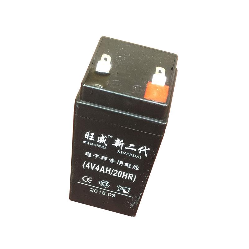 4V4.0Ah蓄电池 电瓶免维护电池电子称电子秤专用包邮