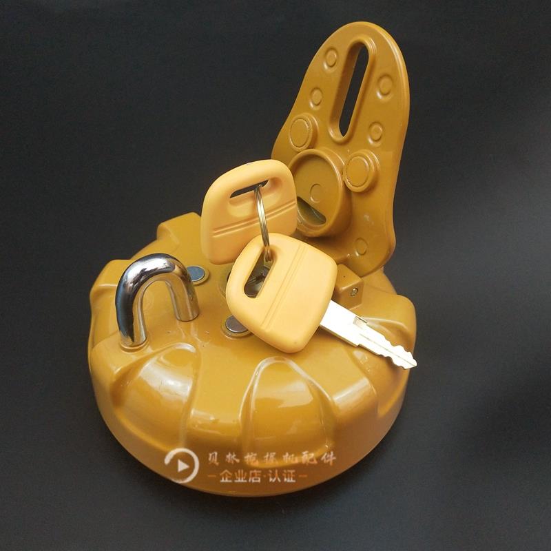 挖掘机卡特E305.5/306E2/311/312柴油箱盖子320B/C/D燃油邮箱滤网