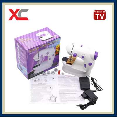 现货 202家用缝纫机sewing machine小型迷你电动带锁边升级款