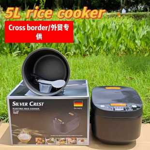 家用5L智能rice cooker大容量家用不粘锅电饭锅多功能煮饭锅