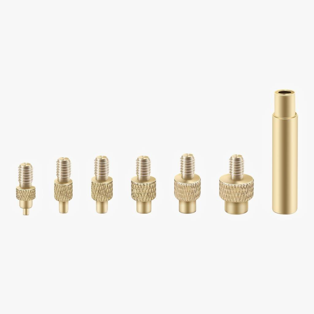 手持式热压笔热熔螺母工具60W可调温度和塑料零件螺母植入3D打印机配件M2-M8