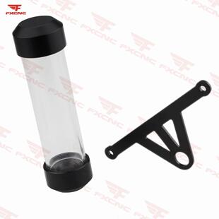 摩托车改装配件税单税务管车牌架铝合金创意装饰防水税管