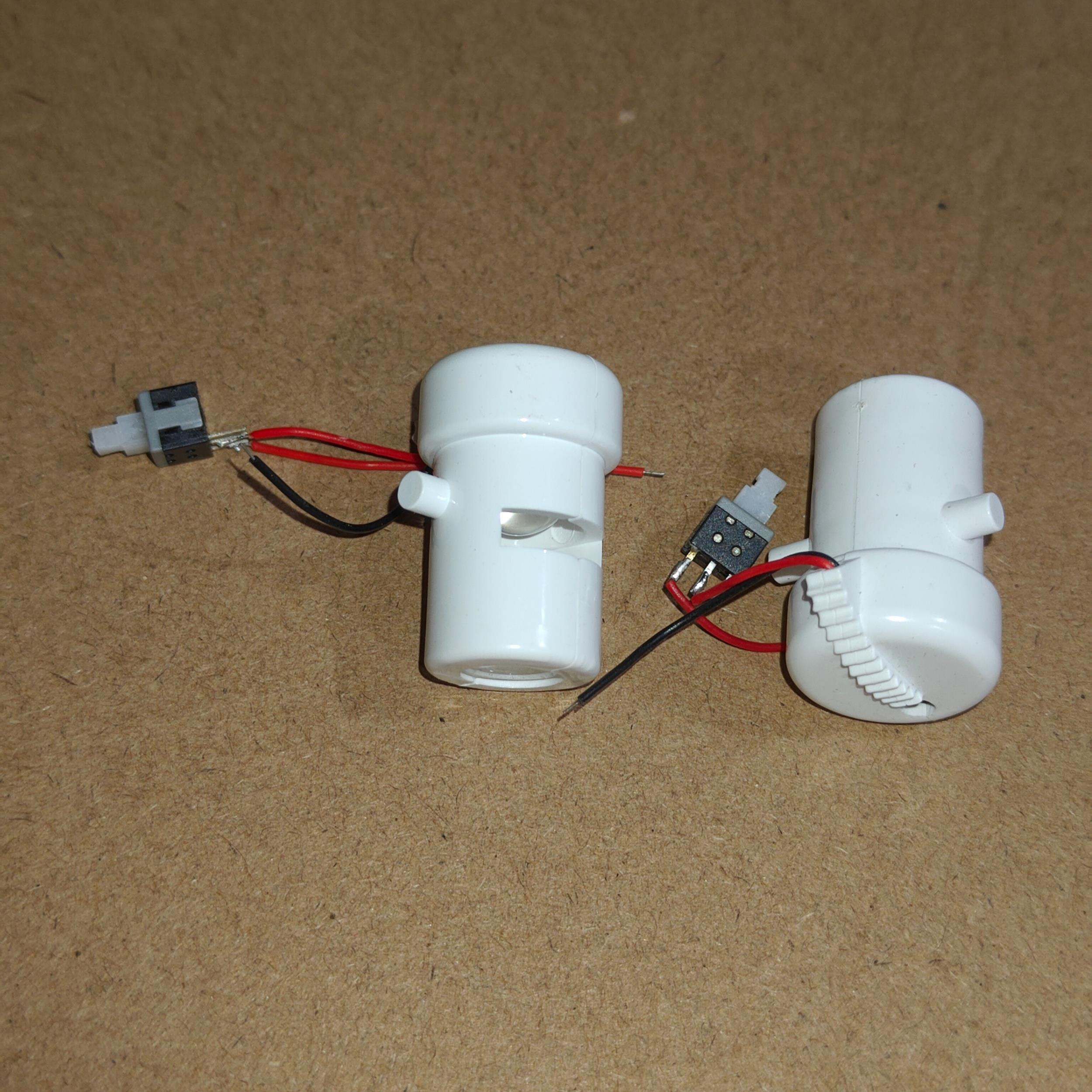 透镜投光灯 无投光片 DIY投影灯 LED投光灯