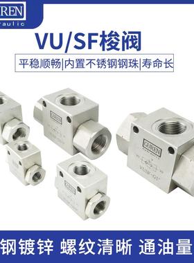 液压梭阀 马达制动阀 VUSF系列梭阀