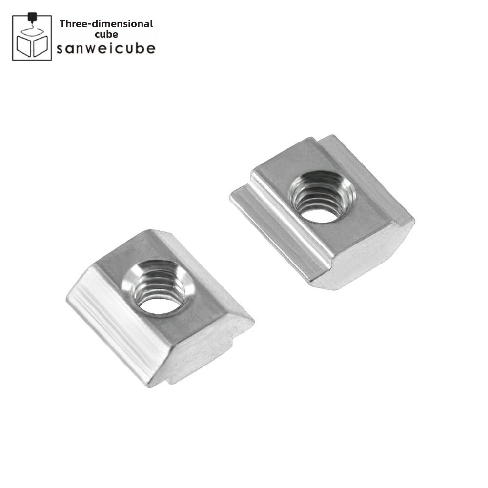 三维立方铝型材专用欧标方型螺母 20 30 40 45型M3-M4-M5-M6-M8