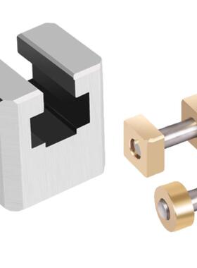 注塑标准件41B型斜顶座斜滑座斜顶滑脚滚轮滚轴非标订做顺丰包邮