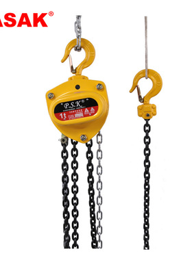 台湾psk手拉葫芦VD系列链条手动葫芦帕萨克pasak原装起重倒链