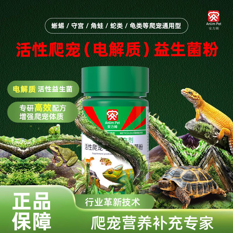 爬宠益生菌电解质安力姆守宫蜥蜴