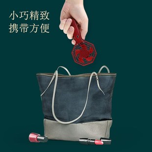 创意新款 静音小风扇礼品 国潮风迷你手持r风扇 夏天复古宫廷便携式