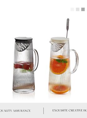 MOLA.Simple.冷水壶耐热高硼硅玻璃大容量水杯果汁花茶壶丨尼简
