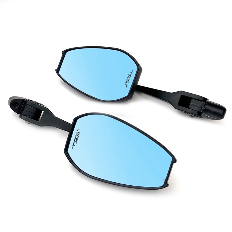 适用于25款NMAX155改装AOS4铝合金后视镜 升级大镜面 蓝光防眩目