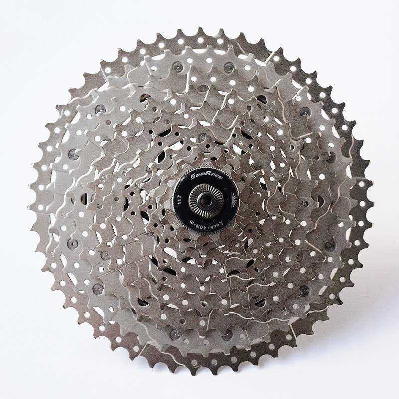 日驰SunRace 10速山地车自行车飞轮爬坡大齿11-51T CSMS3