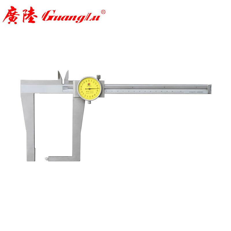 广陆 壁厚带表卡尺 174-144A