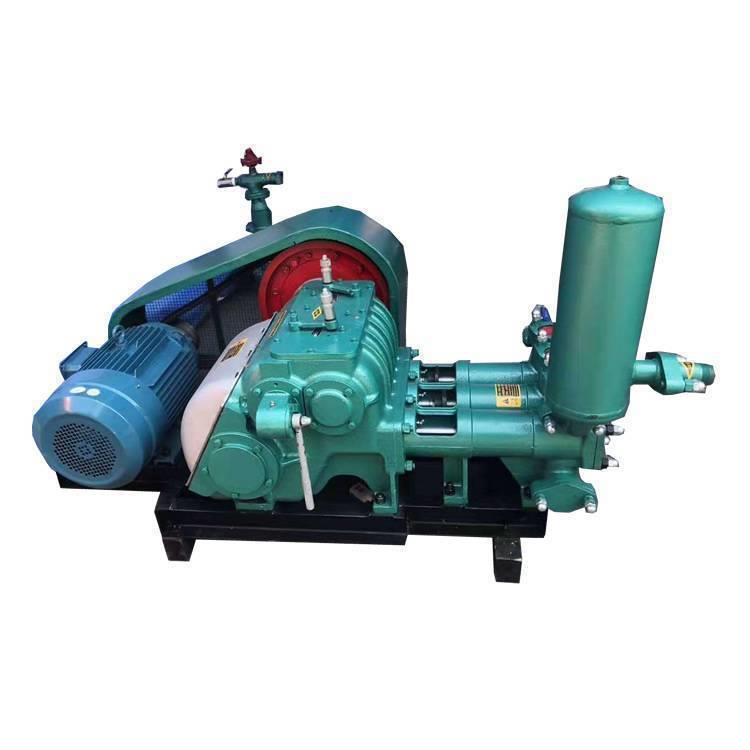 不锈钢往复泵电动往复泵钻井灰浆泵HJB-2挤压式注浆泵三柱塞往复