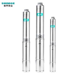 新界80系列不锈钢深井泵家用潜水泵高扬程灌溉水塔深井抽水泵井用