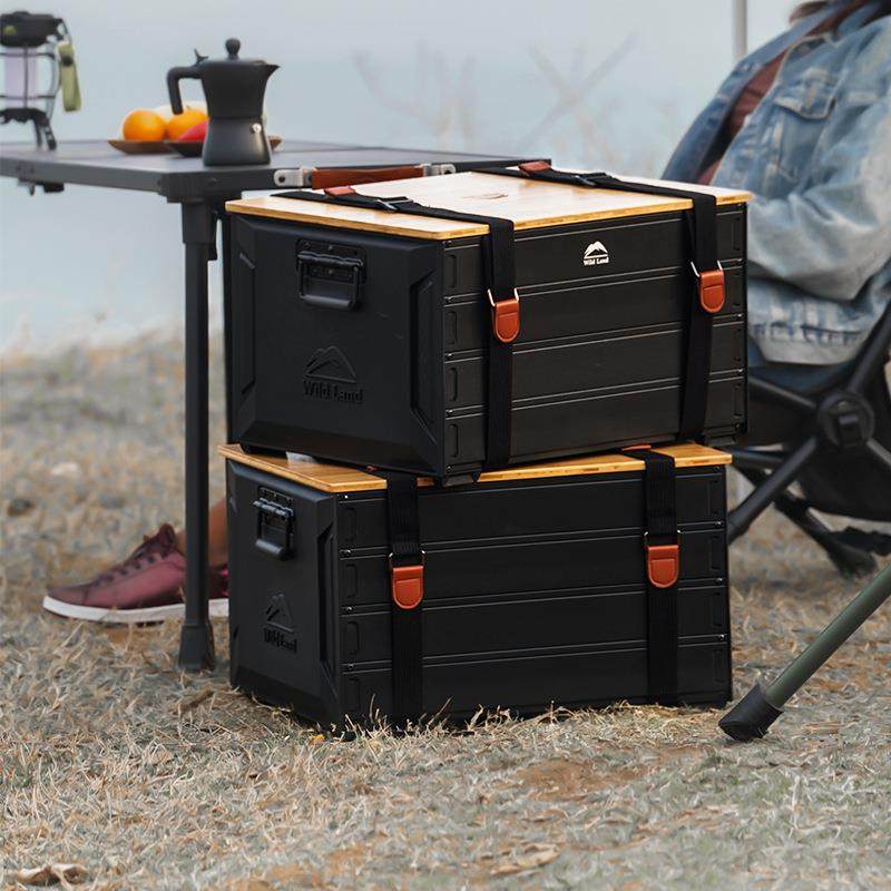 wildland秋野地露营折叠收纳箱户外旅行行李置物箱野营大容量储物,3C数码配件,USB灯,淘宝优惠券,粉丝福利购,淘宝优惠卷