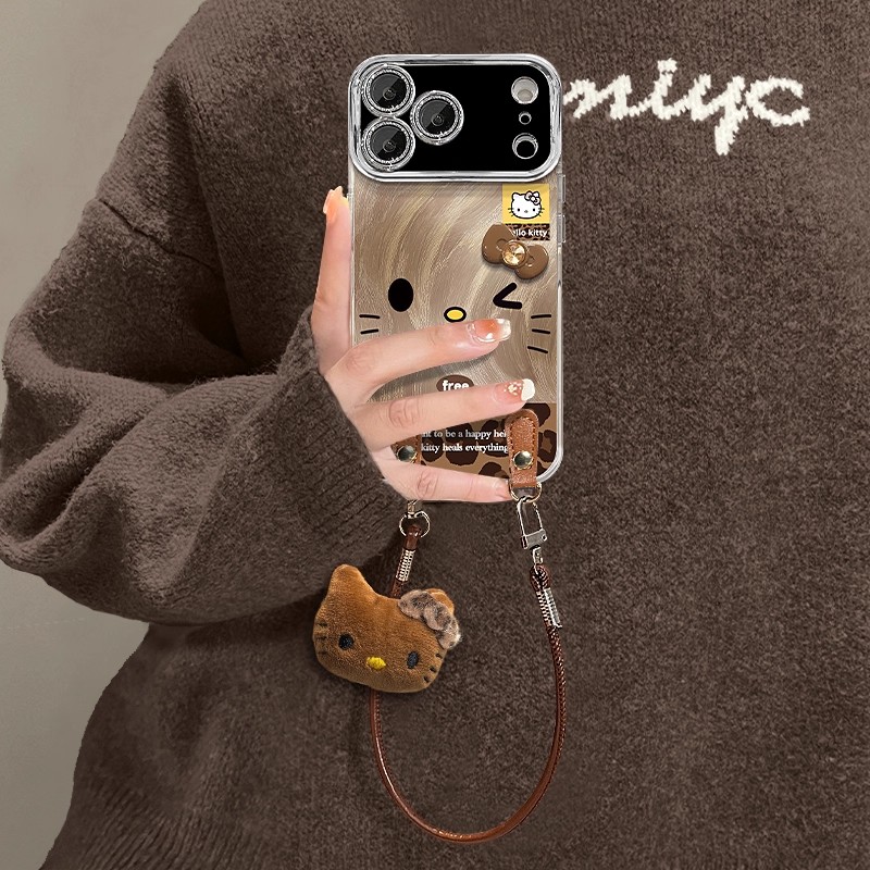 【秋冬推荐】KT表情挂绳手机壳