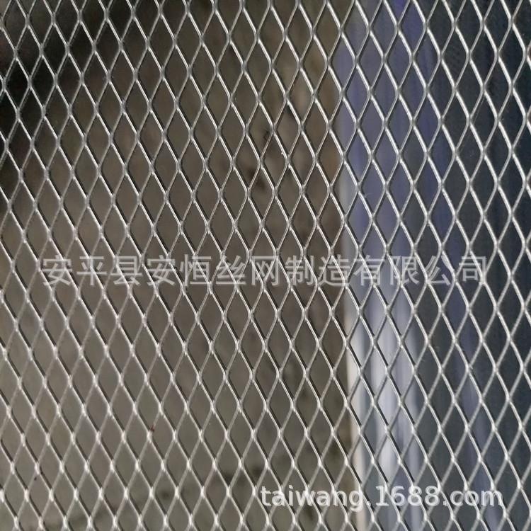 m1mm厚不锈钢板网孔径5*01MLOm 菱形孔不锈钢防护网 0*20mm孔钢板