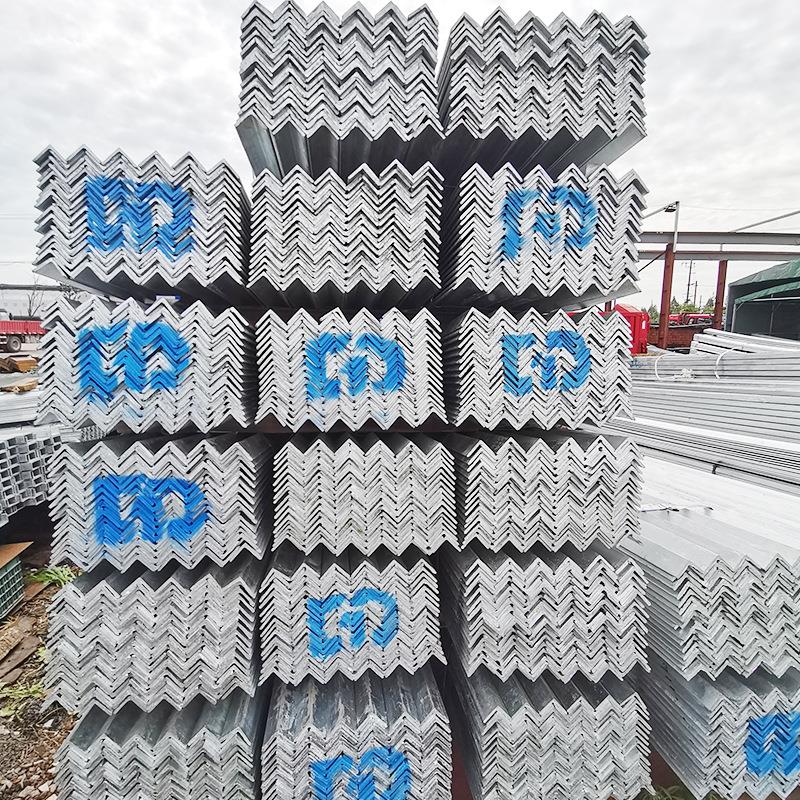 厂家 锌角 286优质镀锌铁 Q235镀B 355B角角钢冲孔钢角钢 三角铁