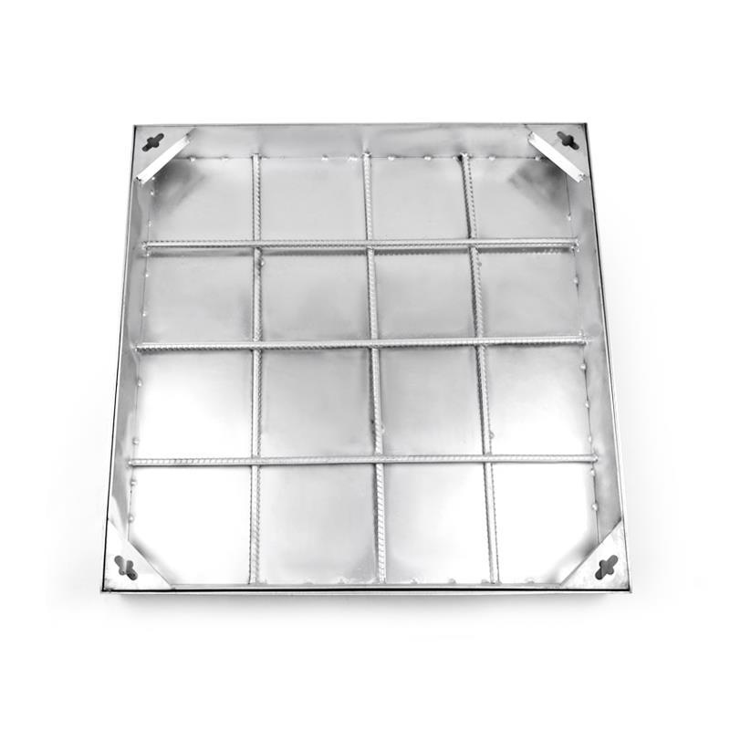 304不锈钢隐形井盖方形装饰下水道铺砖沙井盖201下沉式窨井盖定制