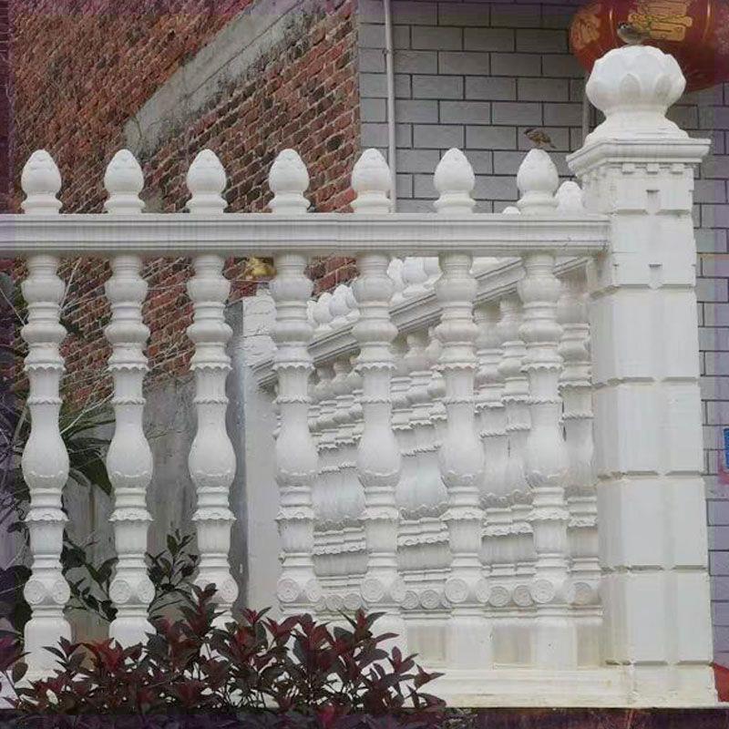 水泥围栏模具现浇罗马柱自制室外防护栏杆别墅院外围墙磨具加厚型