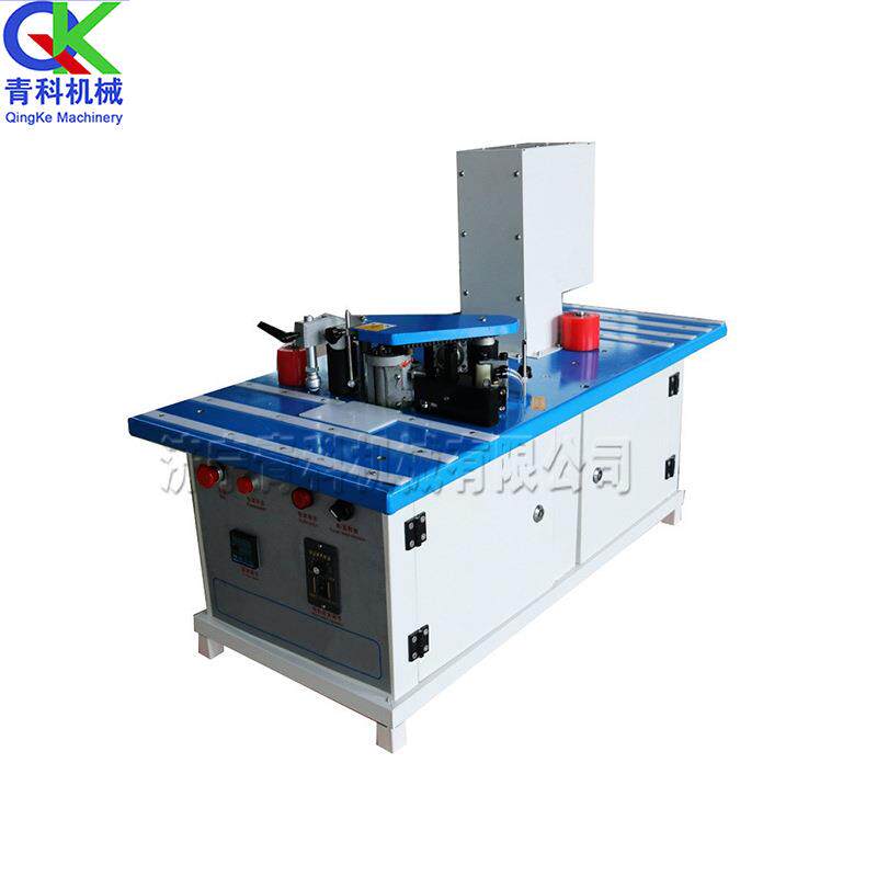 家具厂木板封边机 曲直线封边修边一体机 木质办公桌磨边机