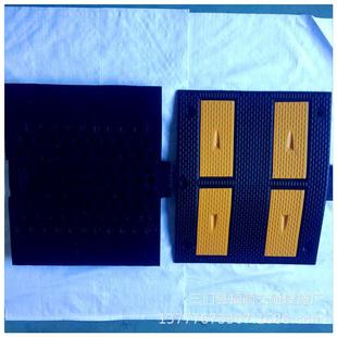 源头厂货出口型欧式橡胶减速带减速板减速垄减速垫交通设施耐压