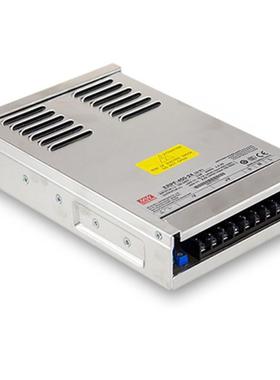 交流输入明纬ERPF-400认证防雨400W半灌胶12V24V48V恒压开关电源