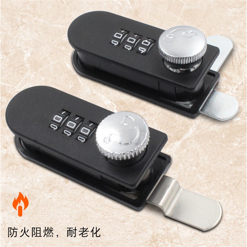 家具锁密码锁转舌锁办公桌抽屉更衣柜柜子信箱铁皮柜门锁