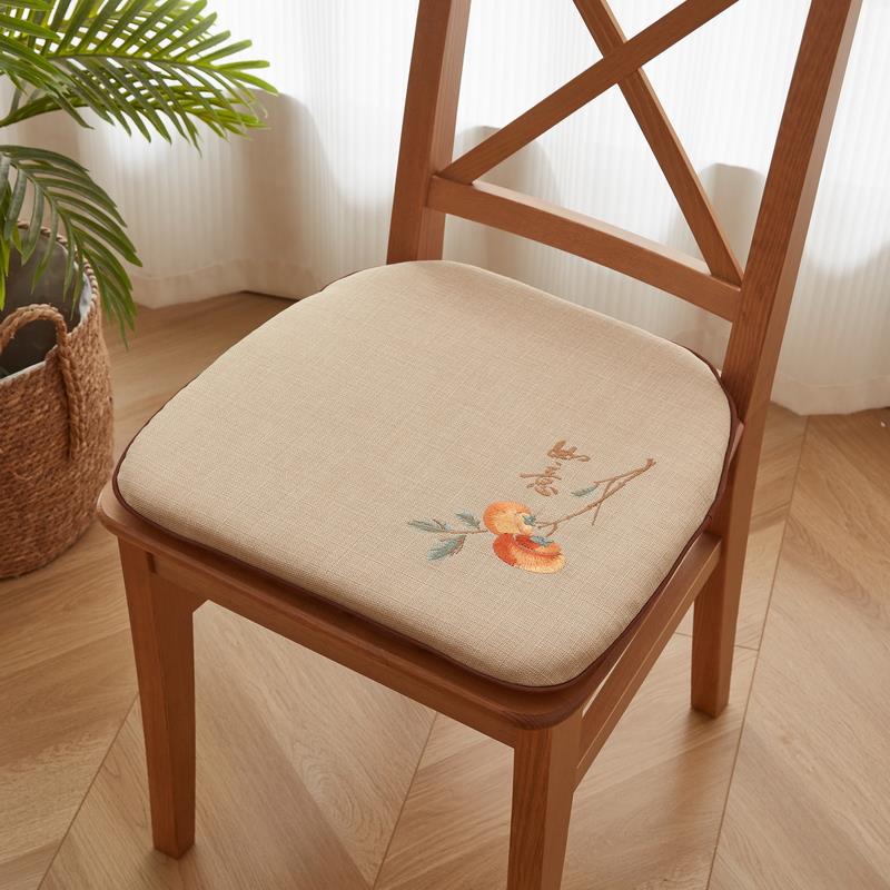 新中式红木椅子坐垫太师椅圈椅实木垫沙发餐椅茶桌凳子椅垫