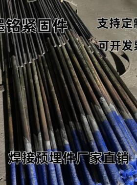 焊接地脚螺栓加长焊接Q355B材质Q235B材质Q355D预埋螺栓M36M39M42