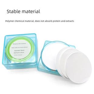 一次性微孔滤膜直径50mm孔径0.22 0.45um水系过滤膜有机尼龙微孔