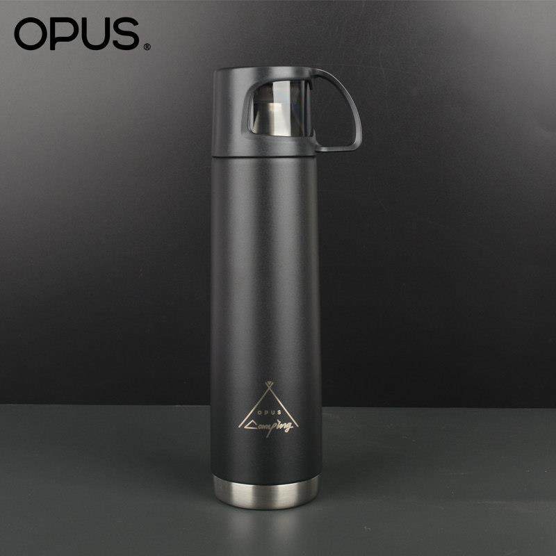 OPUS保温杯女男士316不锈钢壶水杯子大容量户外运动带盖子可喝水