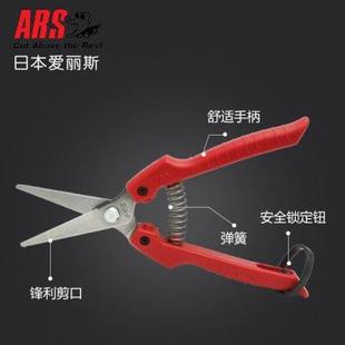 45采果剪疏果剪花剪刀园艺剪摘果剪 日本进口爱丽斯ARS采摘剪SE